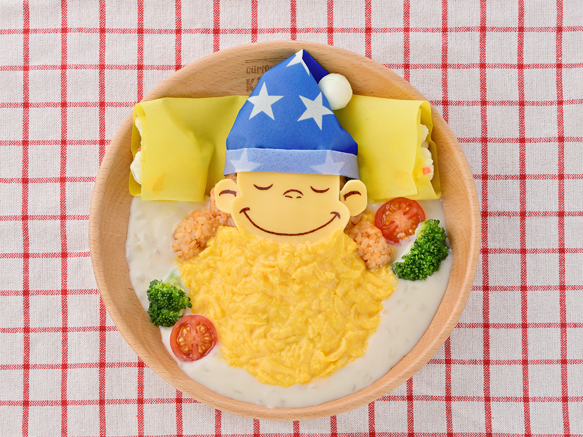 【毎日17:00～提供】ナイトキャップですやすや☆「ジョージ」オムライス＆ハンバーグプレート