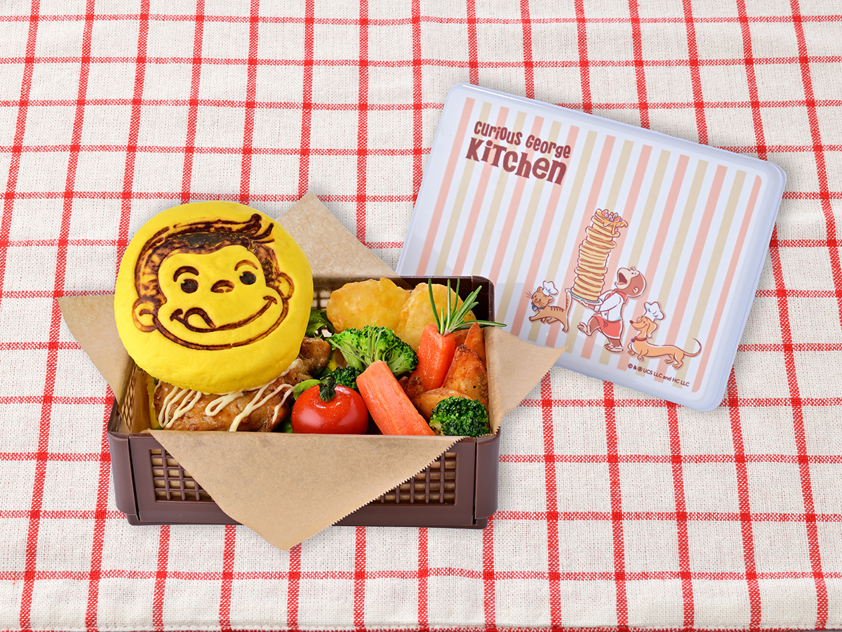 おさるのジョージ　ホットサンド　フライパン　curiouse キャンプ おさるのジョージ ホットサンド フライパン curiouse キャンプ