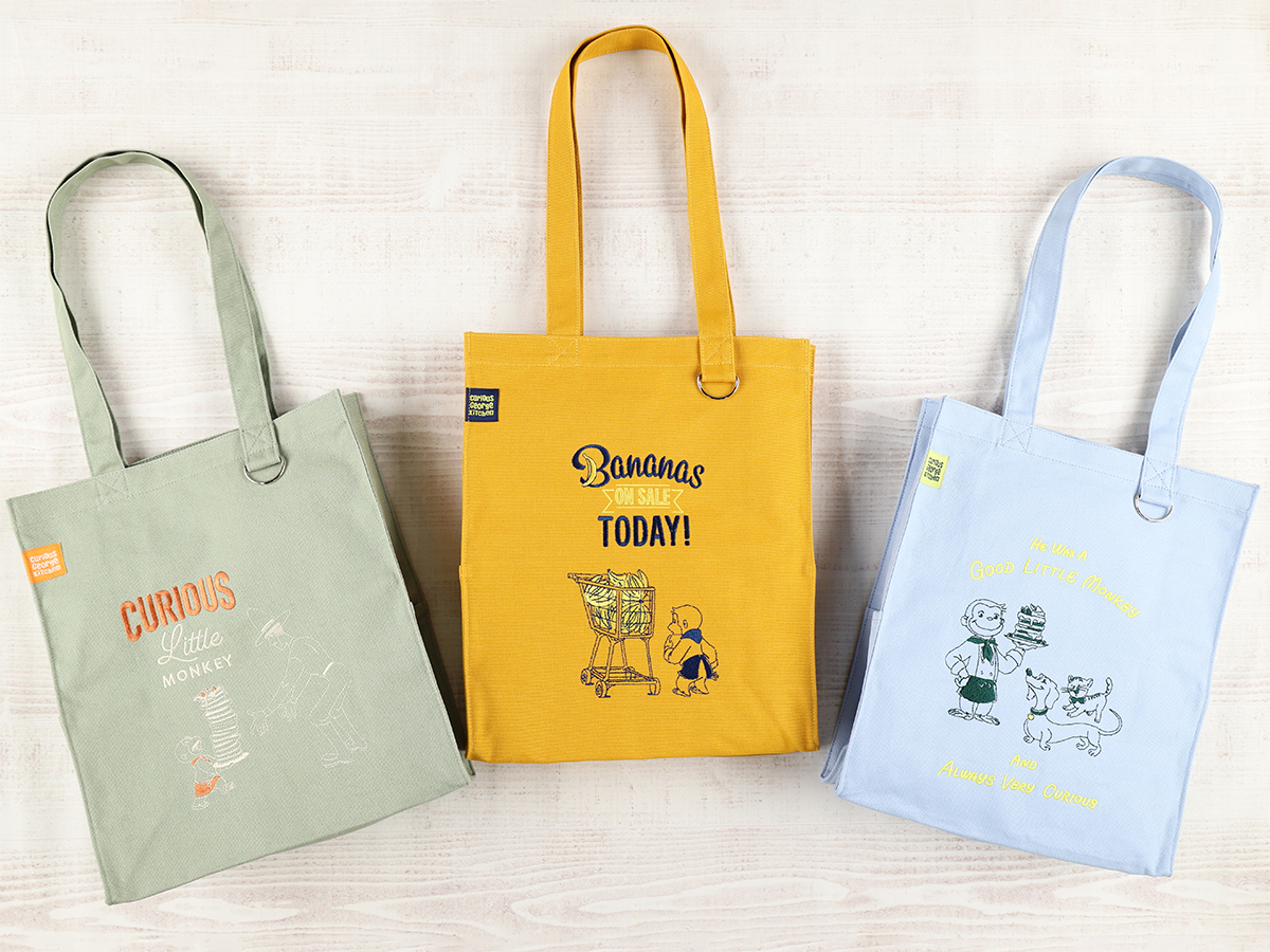 【博多先行発売】カラートートバッグ　（Orange／Green／Blue）