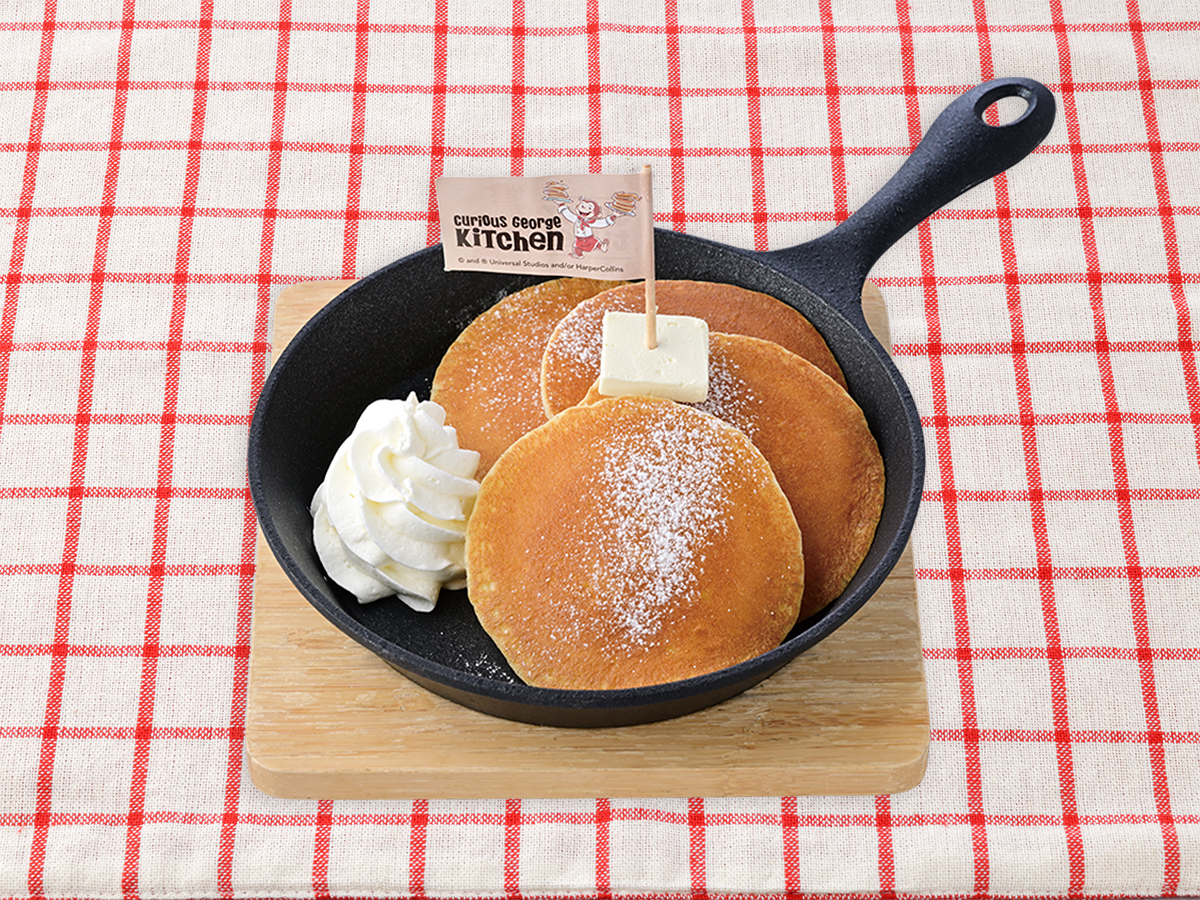 やさしいお味のスキレットパンケーキ ４枚