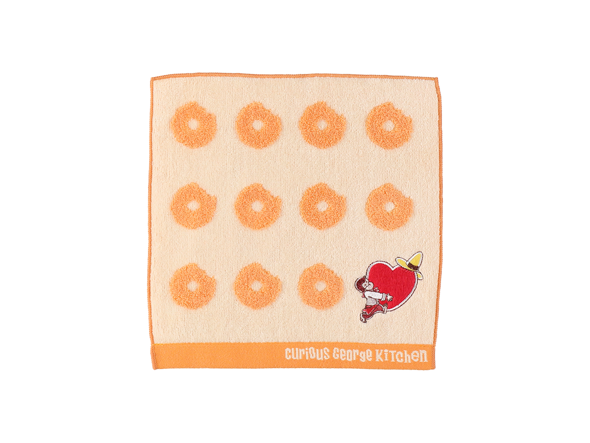 【3/18～発売】CGK ぽこぽこハンドタオル ドーナツ