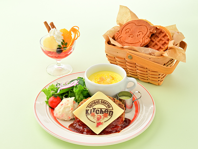 【4/15～期間限定提供】にこにこ笑顔のハッピーワッフルセット