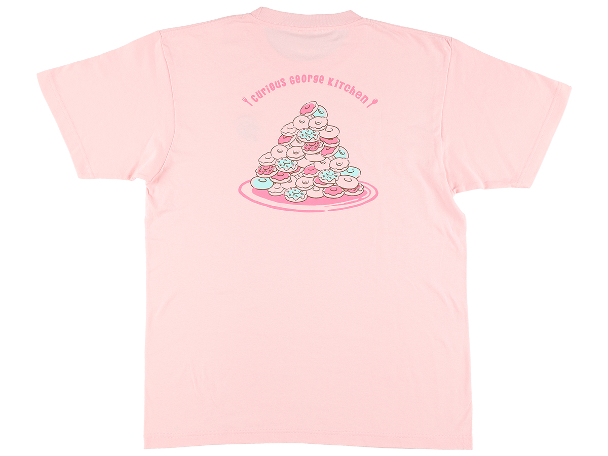 【期間限定で発売中】刺繍Tシャツ　ドーナツ　M/L/XL